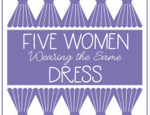 Five Women Wearing the Same Dress